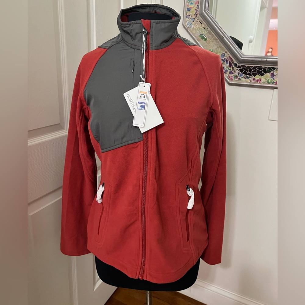 NWT North End Women's Copper Reddish and Gray Jacket